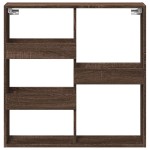 vidaXL Dulap de perete, stejar maro, 80x15x80 cm, lemn prelucrat vidaXL Dulap de perete, stejar maro, 80x15x80 cm, lemn prelucrat
