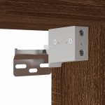 vidaXL Dulap de perete, stejar maro, 80x15x80 cm, lemn prelucrat vidaXL Dulap de perete, stejar maro, 80x15x80 cm, lemn prelucrat