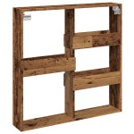 vidaXL Dulap de perete, lemn vechi, 80x15x80 cm, lemn prelucrat vidaXL Dulap de perete, lemn vechi, 80x15x80 cm, lemn prelucrat