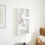 vidaXL Dulap de perete, alb, 50x15x100 cm, lemn prelucrat vidaXL Dulap de perete, alb, 50x15x100 cm, lemn prelucrat
