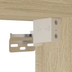 vidaXL Dulap de perete, stejar sonoma, 50x15x100 cm, lemn prelucrat vidaXL Dulap de perete, stejar sonoma, 50x15x100 cm, lemn prelucrat