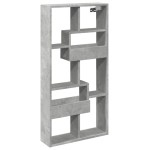 vidaXL Dulap de perete, gri beton, 50x15x100 cm, lemn prelucrat vidaXL Dulap de perete, gri beton, 50x15x100 cm, lemn prelucrat