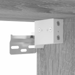 vidaXL Dulap de perete, gri sonoma, 50x15x100 cm, lemn prelucrat vidaXL Dulap de perete, gri sonoma, 50x15x100 cm, lemn prelucrat