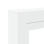 vidaXL Mască de șemineu, alb, 100x30x87,5 cm, lemn prelucrat vidaXL Mască de șemineu, alb, 100x30x87,5 cm, lemn prelucrat