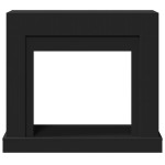 vidaXL Mască de șemineu, negru, 100x30x87,5 cm, lemn prelucrat vidaXL Mască de șemineu, negru, 100x30x87,5 cm, lemn prelucrat