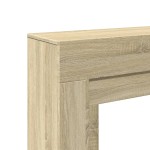 vidaXL Mască de șemineu, stejar sonoma, 100x30x87,5 cm, lemn prelucrat vidaXL Mască de șemineu, stejar sonoma, 100x30x87,5 cm, lemn prelucrat