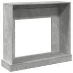 vidaXL Mască de șemineu, gri beton, 100x30x87,5 cm, lemn prelucrat vidaXL Mască de șemineu, gri beton, 100x30x87,5 cm, lemn prelucrat