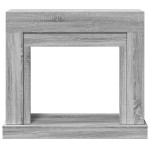 vidaXL Mască de șemineu, sonoma gri, 100x30x87,5 cm, lemn prelucrat vidaXL Mască de șemineu, sonoma gri, 100x30x87,5 cm, lemn prelucrat