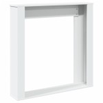vidaXL Mască de șemineu, alb, 100x20x100 cm, lemn prelucrat vidaXL Mască de șemineu, alb, 100x20x100 cm, lemn prelucrat