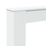 vidaXL Mască de șemineu, alb, 100x20x100 cm, lemn prelucrat vidaXL Mască de șemineu, alb, 100x20x100 cm, lemn prelucrat