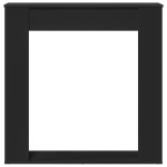 vidaXL Mască de șemineu, negru, 100x20x100 cm, lemn prelucrat vidaXL Mască de șemineu, negru, 100x20x100 cm, lemn prelucrat