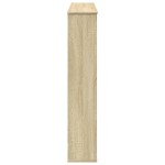 vidaXL Mască de șemineu, stejar sonoma, 100x20x100 cm, lemn prelucrat vidaXL Mască de șemineu, stejar sonoma, 100x20x100 cm, lemn prelucrat