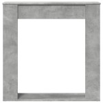 vidaXL Mască de șemineu, gri beton, 100x20x100 cm, lemn prelucrat vidaXL Mască de șemineu, gri beton, 100x20x100 cm, lemn prelucrat