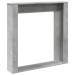 vidaXL Mască de șemineu, gri beton, 100x20x100 cm, lemn prelucrat vidaXL Mască de șemineu, gri beton, 100x20x100 cm, lemn prelucrat