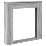 vidaXL Mască de șemineu, sonoma gri, 100x20x100 cm, lemn prelucrat vidaXL Mască de șemineu, sonoma gri, 100x20x100 cm, lemn prelucrat