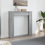 vidaXL Mască de șemineu, sonoma gri, 100x20x100 cm, lemn prelucrat vidaXL Mască de șemineu, sonoma gri, 100x20x100 cm, lemn prelucrat