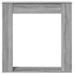 vidaXL Mască de șemineu, sonoma gri, 100x20x100 cm, lemn prelucrat vidaXL Mască de șemineu, sonoma gri, 100x20x100 cm, lemn prelucrat