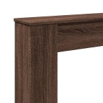 vidaXL Mască de șemineu, stejar maro, 100x20x100 cm, lemn prelucrat vidaXL Mască de șemineu, stejar maro, 100x20x100 cm, lemn prelucrat