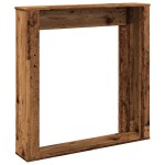 vidaXL Mască de șemineu, lemn vechi, 100x20x100 cm, lemn prelucrat vidaXL Mască de șemineu, lemn vechi, 100x20x100 cm, lemn prelucrat
