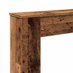 vidaXL Mască de șemineu, lemn vechi, 100x20x100 cm, lemn prelucrat vidaXL Mască de șemineu, lemn vechi, 100x20x100 cm, lemn prelucrat