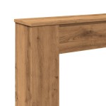 vidaXL Mască șemineu, stejar artizanal, 100x20x100 cm, lemn prelucrat vidaXL Mască șemineu, stejar artizanal, 100x20x100 cm, lemn prelucrat