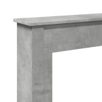 vidaXL Mască de șemineu, gri beton, 75x20x87,5 cm, lemn prelucrat vidaXL Mască de șemineu, gri beton, 75x20x87,5 cm, lemn prelucrat