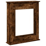 vidaXL Mască de șemineu, stejar fumuriu 75x20x87,5 cm, lemn prelucrat vidaXL Mască de șemineu, stejar fumuriu 75x20x87,5 cm, lemn prelucrat