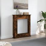 vidaXL Mască de șemineu, stejar fumuriu 75x20x87,5 cm, lemn prelucrat vidaXL Mască de șemineu, stejar fumuriu 75x20x87,5 cm, lemn prelucrat