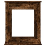 vidaXL Mască de șemineu, stejar fumuriu 75x20x87,5 cm, lemn prelucrat vidaXL Mască de șemineu, stejar fumuriu 75x20x87,5 cm, lemn prelucrat