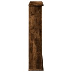 vidaXL Mască de șemineu, stejar fumuriu 75x20x87,5 cm, lemn prelucrat vidaXL Mască de șemineu, stejar fumuriu 75x20x87,5 cm, lemn prelucrat