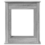 vidaXL Mască de șemineu, sonoma gri, 75x20x87,5 cm, lemn prelucrat vidaXL Mască de șemineu, sonoma gri, 75x20x87,5 cm, lemn prelucrat