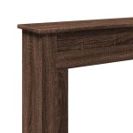 vidaXL Mască de șemineu, stejar maro,75x20x87,5 cm, lemn prelucrat vidaXL Mască de șemineu, stejar maro,75x20x87,5 cm, lemn prelucrat