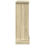 vidaXL Mască de șemineu, stejar sonoma, 90x30x90 cm, lemn prelucrat vidaXL Mască de șemineu, stejar sonoma, 90x30x90 cm, lemn prelucrat