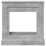 vidaXL Mască de șemineu, gri beton, 90x30x90 cm, lemn prelucrat vidaXL Mască de șemineu, gri beton, 90x30x90 cm, lemn prelucrat