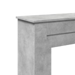 vidaXL Mască de șemineu, gri beton, 90x30x90 cm, lemn prelucrat vidaXL Mască de șemineu, gri beton, 90x30x90 cm, lemn prelucrat
