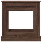 vidaXL Mască de șemineu, stejar maro, 90x30x90 cm, lemn prelucrat vidaXL Mască de șemineu, stejar maro, 90x30x90 cm, lemn prelucrat