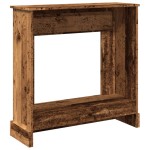 vidaXL Mască de șemineu, lemn vechi, 90x30x90 cm, lemn prelucrat vidaXL Mască de șemineu, lemn vechi, 90x30x90 cm, lemn prelucrat