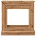 vidaXL Mască șemineu, stejar artizanal, 90x30x90 cm, lemn prelucrat vidaXL Mască șemineu, stejar artizanal, 90x30x90 cm, lemn prelucrat