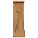 vidaXL Mască șemineu, stejar artizanal, 90x30x90 cm, lemn prelucrat vidaXL Mască șemineu, stejar artizanal, 90x30x90 cm, lemn prelucrat