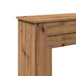 vidaXL Mască șemineu, stejar artizanal, 90x30x90 cm, lemn prelucrat vidaXL Mască șemineu, stejar artizanal, 90x30x90 cm, lemn prelucrat