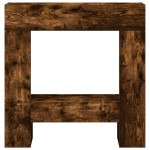 vidaXL Mască de șemineu, stejar fumuriu 81x18x82 cm, lemn prelucrat vidaXL Mască de șemineu, stejar fumuriu 81x18x82 cm, lemn prelucrat