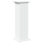 vidaXL Suport prezentare cu depozitare alb 31x30x90 cm lemn prelucrat vidaXL Suport prezentare cu depozitare alb 31x30x90 cm lemn prelucrat