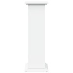 vidaXL Suport prezentare cu depozitare alb 31x30x90 cm lemn prelucrat vidaXL Suport prezentare cu depozitare alb 31x30x90 cm lemn prelucrat