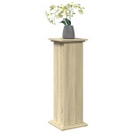 vidaXL Suport prezentare cu depozitare sonoma stejar 31x30x90 cm lemn vidaXL Suport prezentare cu depozitare sonoma stejar 31x30x90 cm lemn
