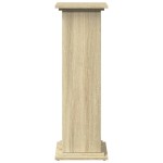 vidaXL Suport prezentare cu depozitare sonoma stejar 31x30x90 cm lemn vidaXL Suport prezentare cu depozitare sonoma stejar 31x30x90 cm lemn