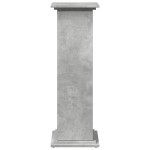 vidaXL Suport prezentare cu depozitare gri beton 31x30x90 cm lemn vidaXL Suport prezentare cu depozitare gri beton 31x30x90 cm lemn