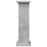 vidaXL Suport prezentare cu depozitare gri beton 31x30x90 cm lemn vidaXL Suport prezentare cu depozitare gri beton 31x30x90 cm lemn