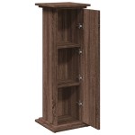 vidaXL Suport prezentare cu depozitare stejar maro 31x30x90 cm lemn vidaXL Suport prezentare cu depozitare stejar maro 31x30x90 cm lemn