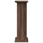 vidaXL Suport prezentare cu depozitare stejar maro 31x30x90 cm lemn vidaXL Suport prezentare cu depozitare stejar maro 31x30x90 cm lemn