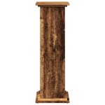 vidaXL Suport prezentare cu depozitare lemn vechi 31x30x90cm lemn vidaXL Suport prezentare cu depozitare lemn vechi 31x30x90cm lemn